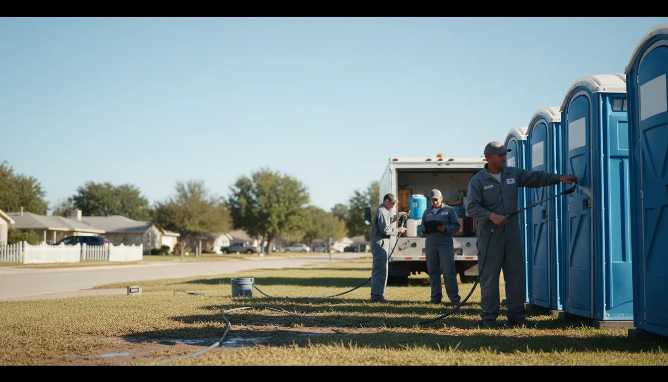 Long-Term Portable Toilet Rental in Jamestown, ND near me